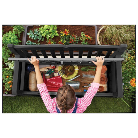 KETER EDEN lavice 265L - grafit