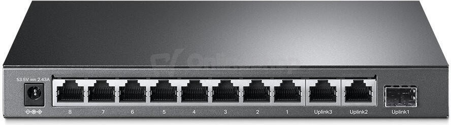 TP-Link TL-SG1210MP 10xGb desktop 8xPOE+123W switch, 1xSFP