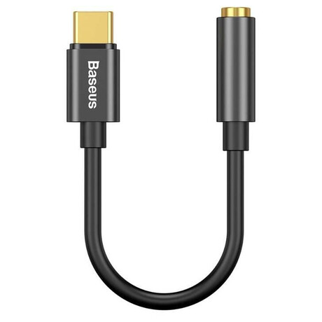 Baseus L54 Audio Adapter USB-C + mini jack 3,5mm (Black)