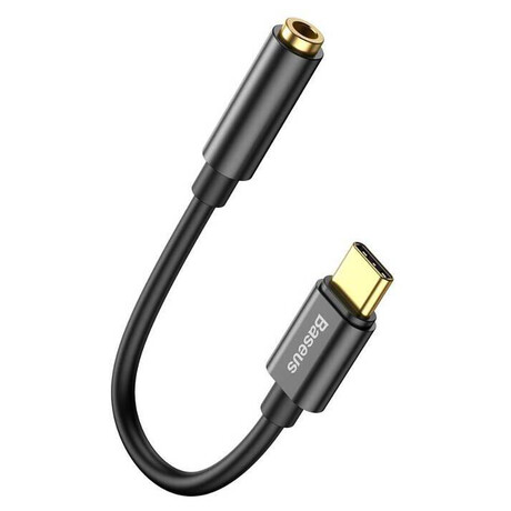 Baseus L54 Audio Adapter USB-C + mini jack 3,5mm (Black)