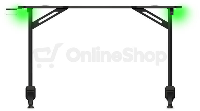 CONNECT IT NEO+ herní stůl s RGB podsvícením, ČERNÝ (CGD-2020-BK)