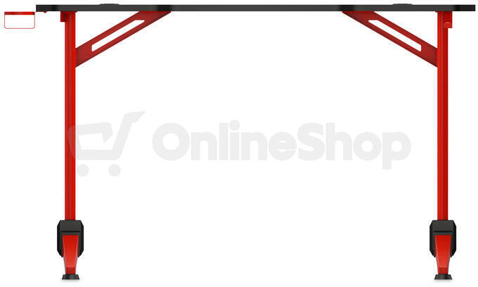 CONNECT IT NEO herní stůl, ČERVENÝ (CGD-2019-RD)