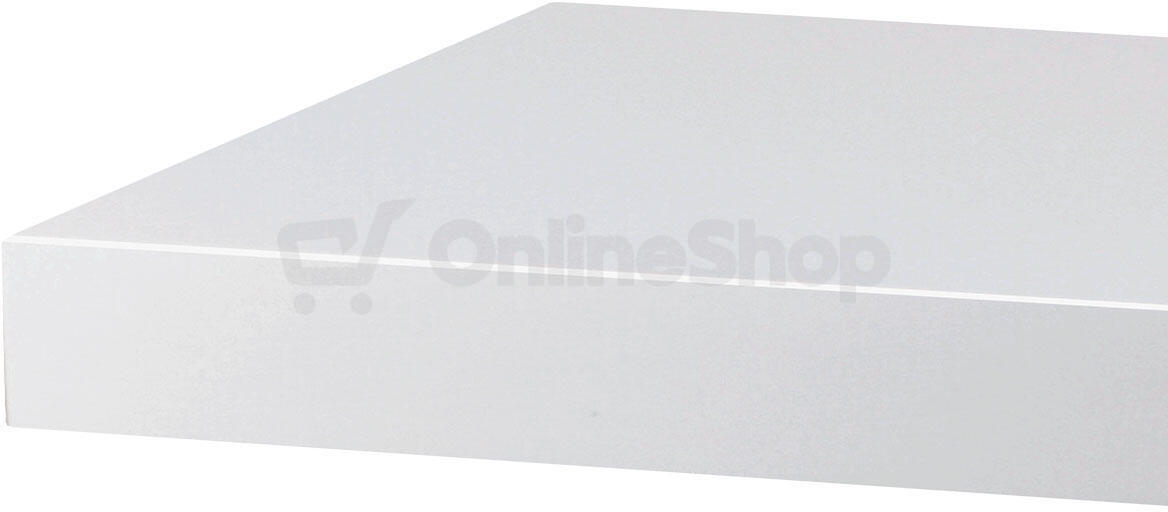 Polička, mdf, bílá, P-013 WT2 Autronic