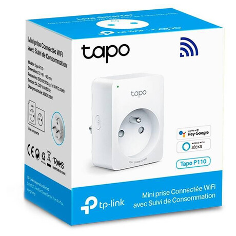 TP-Link Tapo P110, Energy monitoring, 16A (foto 7)