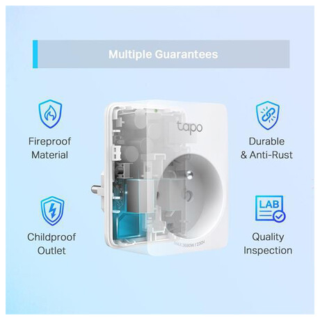 Tapo P110M, Mini Smart Wi-Fi Plug, Energy Monitoring