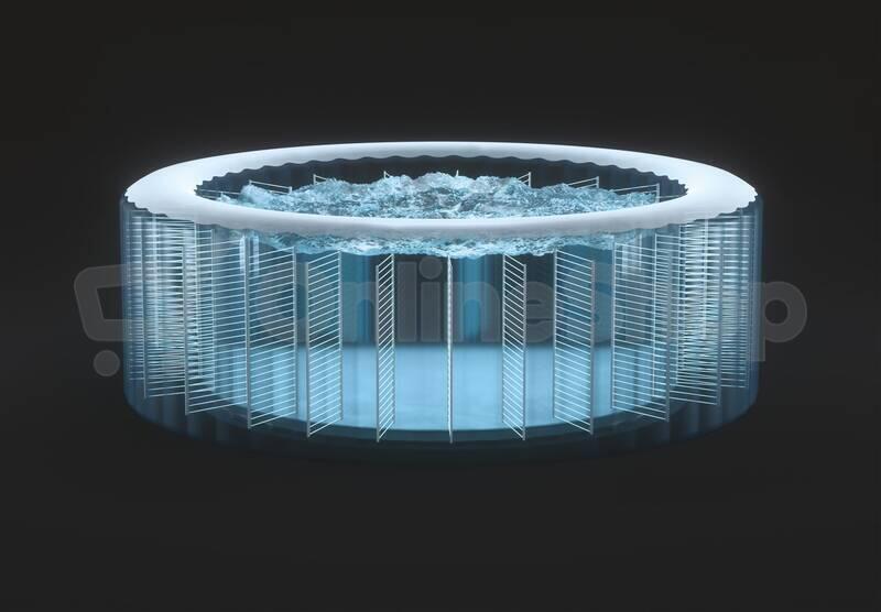 Marimex vířivý bazén Greystone Deluxe Bubble Spa 4 (11400262) | Skutečná fotografie prodávaného kusu | Skutečná fotografie prodávaného kusu | Skutečná fotografie prodávaného kusu