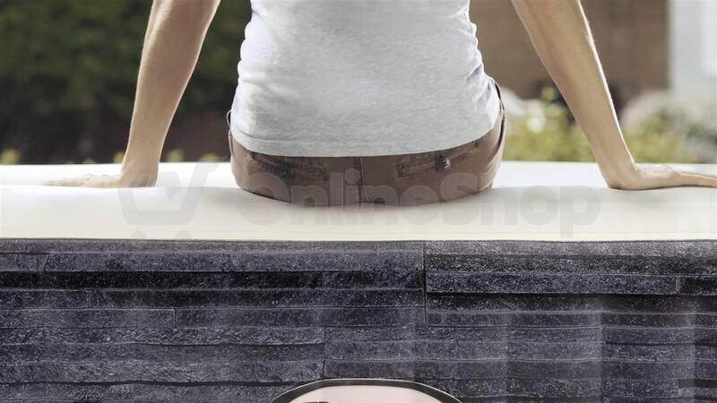 Marimex vířivý bazén Greystone Deluxe Bubble Spa 4 (11400262) | Skutečná fotografie prodávaného kusu | Skutečná fotografie prodávaného kusu | Skutečná fotografie prodávaného kusu