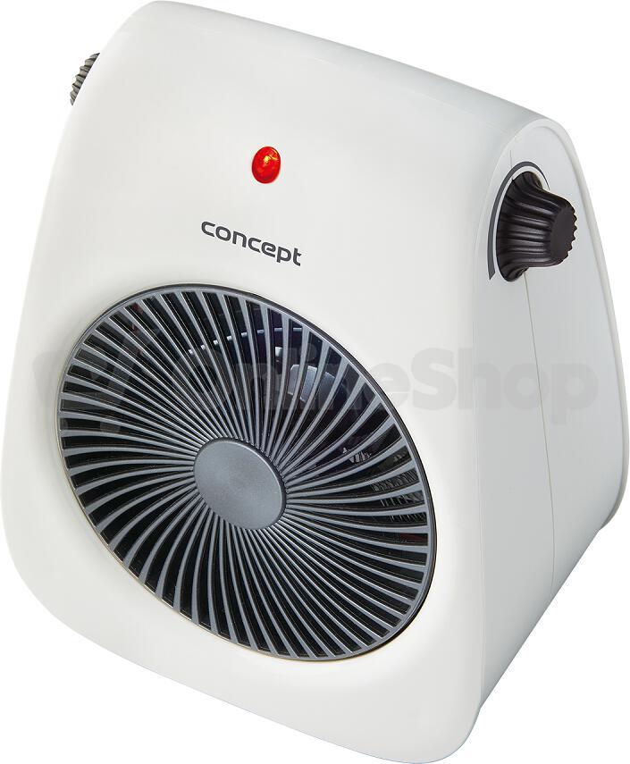 Teplovzdušný ventilátor Concept VT7040, bílý