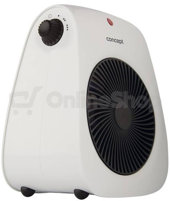 Teplovzdušný ventilátor Concept VT7040, bílý