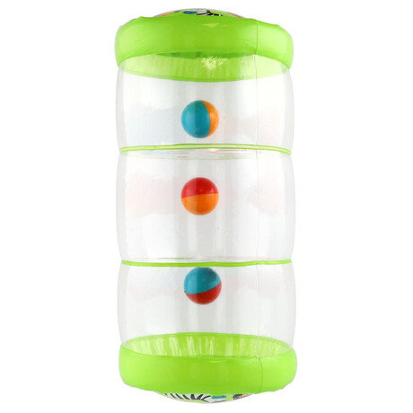 Teddies Vlec edukan dtsk nafukovac PVC 20,3x43,2cm + mky 3ks v krabici 29x24x6cm 6m+