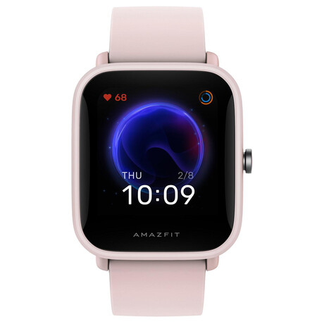 Recenze Amazfit Bip U Pro, růžové chytré hodinky, hodnocení