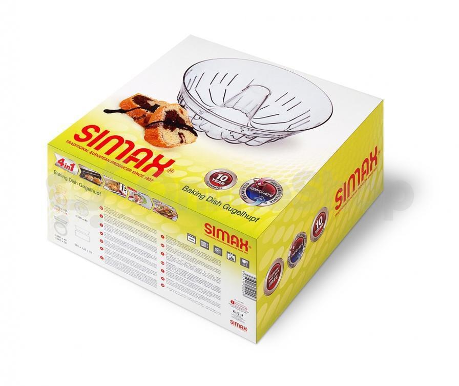 Forma na bábovku skleněná SIMAX 2 l