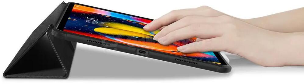 Ochranný kryt Spigen Rugged Armor Pro pro Apple iPad Pro 12,9" 2021 černý