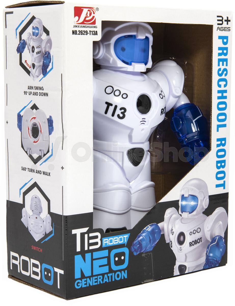 Jezdící robot Teddies EN mluvící 26 cm