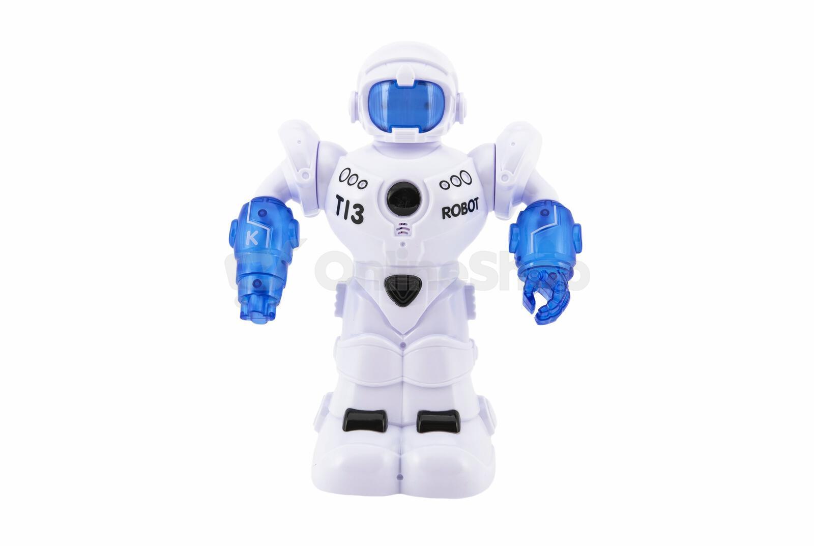 Jezdící robot Teddies EN mluvící 26 cm