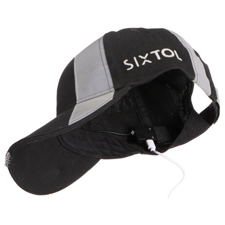 Sixtol B-CAP SAFETY 25lm, nabíjecí, USB, uni velikost, černá (foto 1)