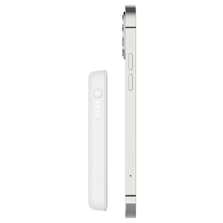 Belkin BOOST CHARGE MagSafe Magnetick Bezdrtov PowerBanka, 2500mAh, bl (foto 6)