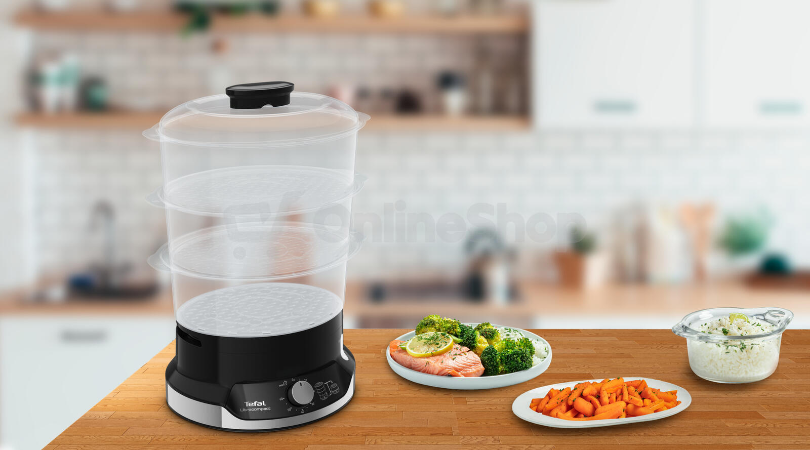 Parní hrnec Tefal Ultracompact VC204810
