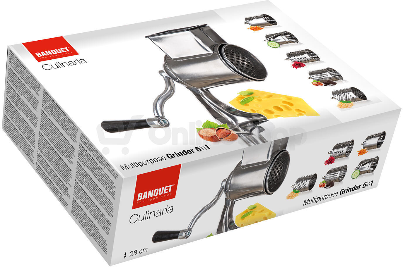 Mlýnek multifunkční BANQUET Culinaria 5v1