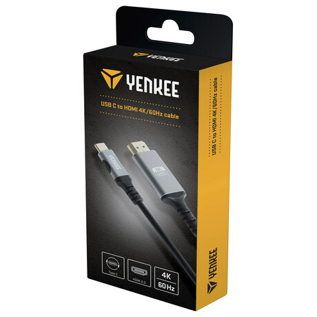 Kabel Yenkee YCU 430 USB C na HDMI 4K kabel