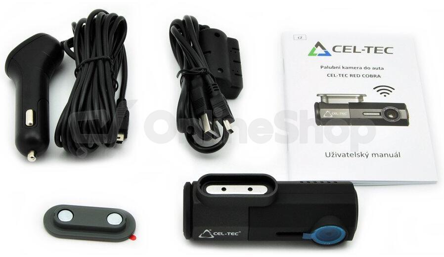 Autokamera CEL-TEC Red Cobra Wi-Fi Magnetic
