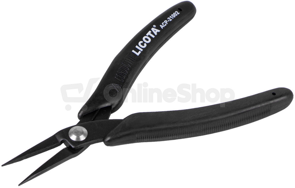 Rovné půlkulaté kleště 145 mm pro elektroniku - LIACP21002 AHProfi