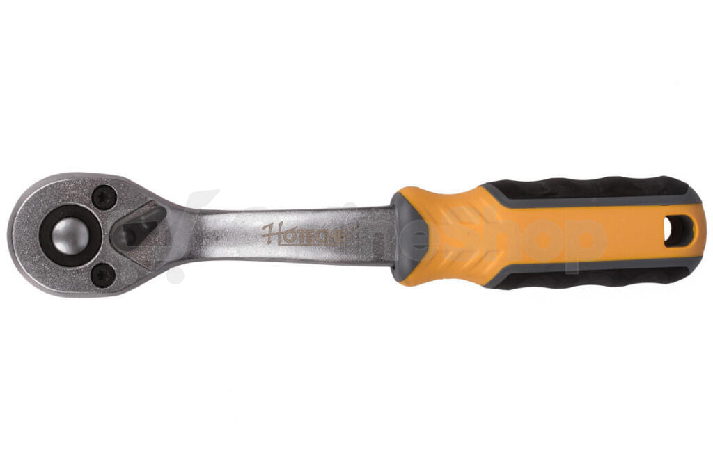 Ráčna 1/4" Hoteche HT200101 (150 mm), vyhnutá