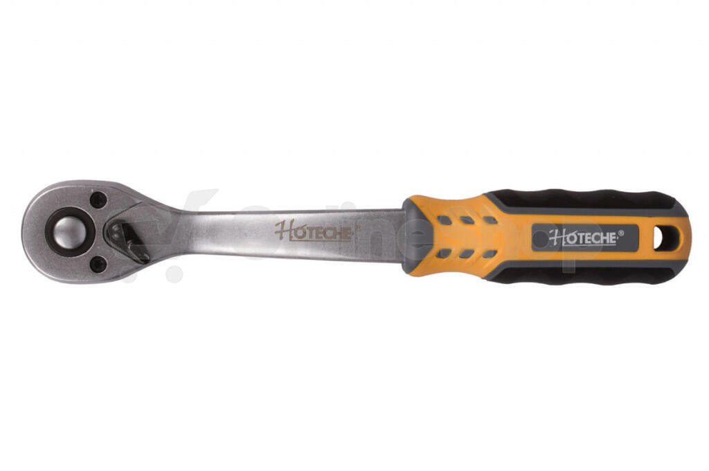 Ráčna 3/8" Hoteche HT200102 (210 mm), vyhnutá