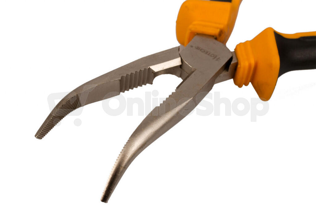 Zahnuté půlkulaté kleště 200 mm Hoteche HT100112