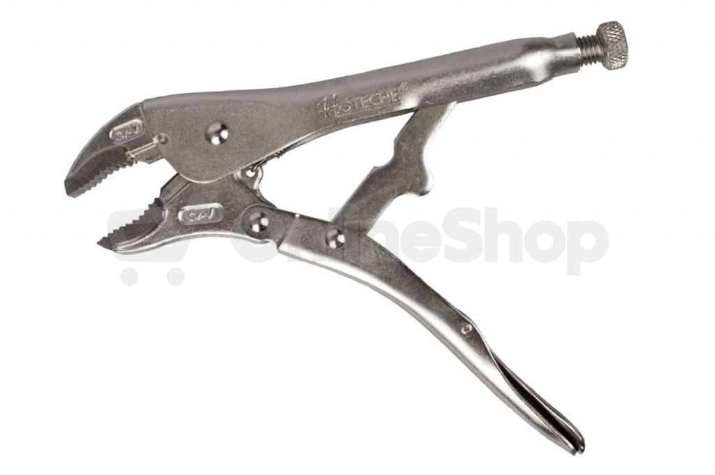 Samosvorné kleště se zahnutou čelistí 225 mm Hoteche HT110203