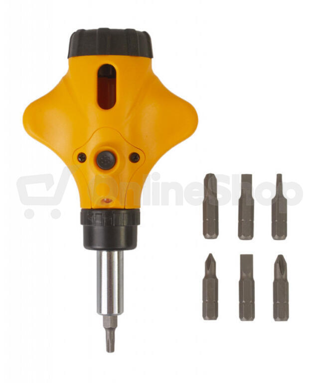Ráčnový šroubovák 7v1 Hoteche HT250607