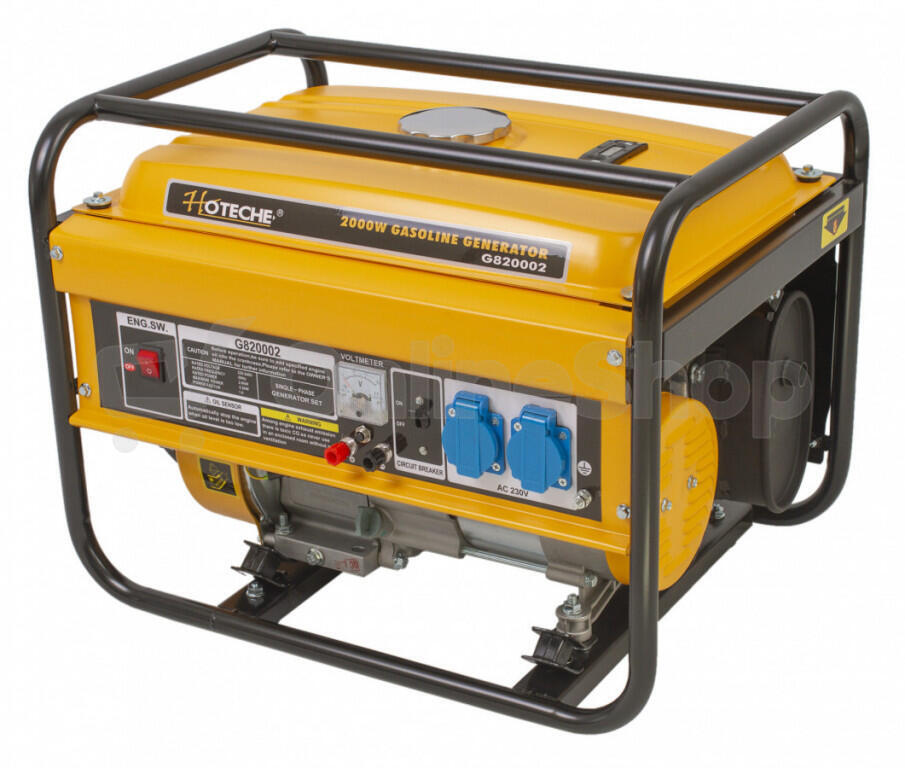 Benzínová elektrocentrála Hoteche HTG820002 2000 W
