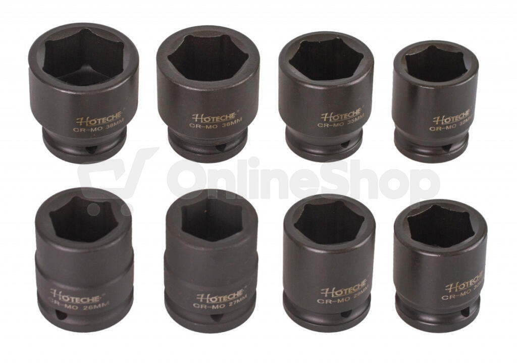Sada kovaných nástrčných klíčů Hoteche HT205191 3/4", 8 ks