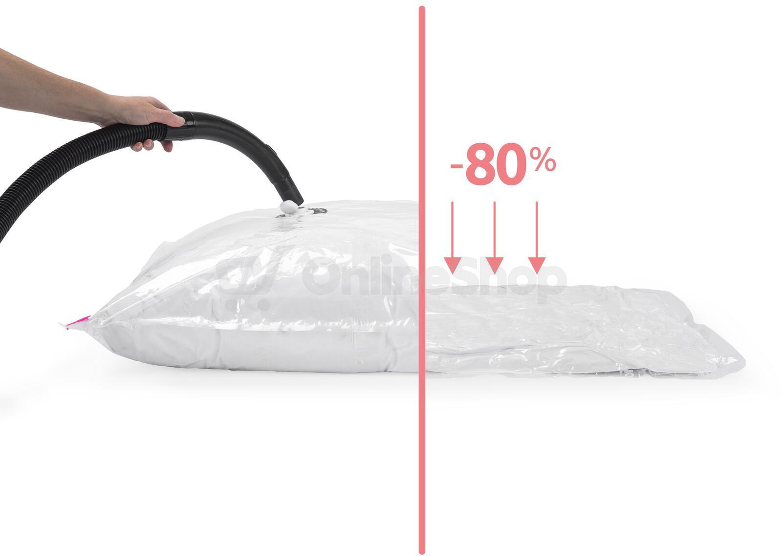 Sada vakuových úložných pytlů Compactor Bag Aspispace 5x M 70 litrů + 5x L 120 litrů