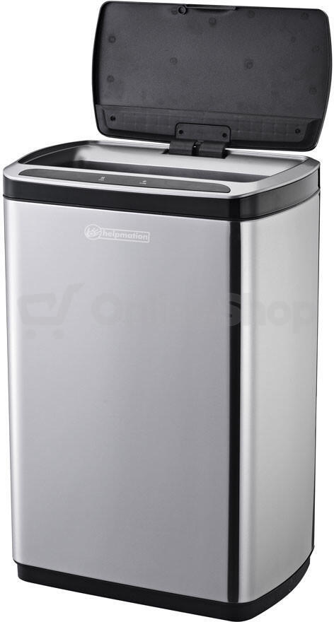 Bezdotykový odpadkový koš Helpmation CUBE WIDE AK5110, 30L