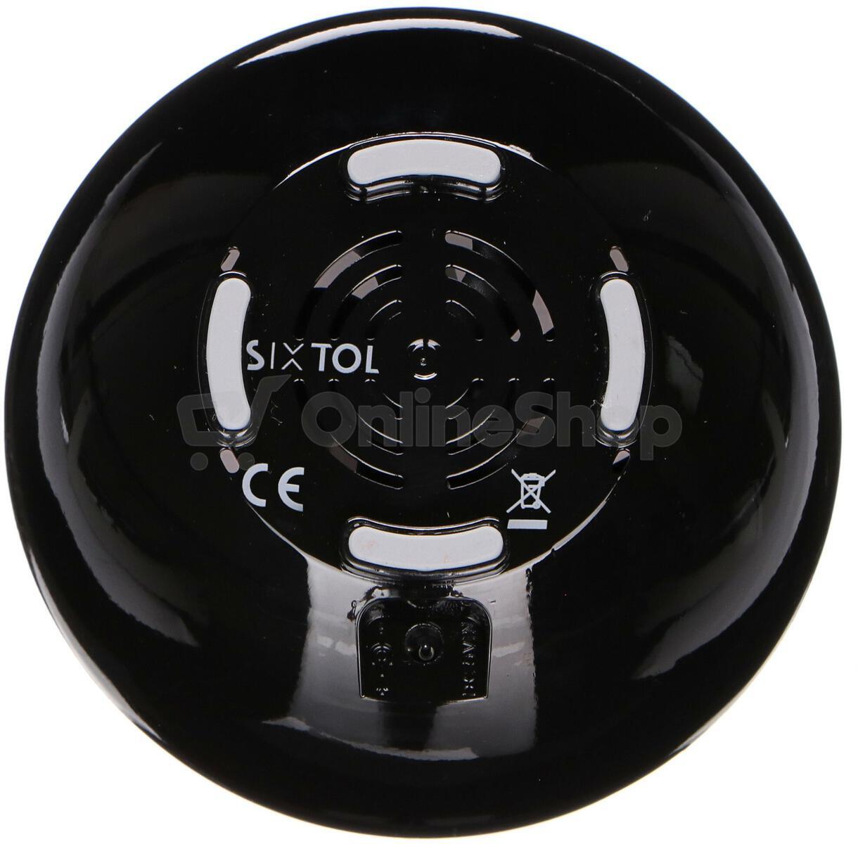 Aroma difuzer Sixtol Bloom, černý lesk, 200ml