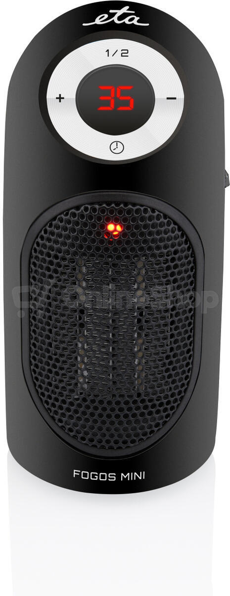 Teplovzdušný ventilátor ETA Fogos Mini 1623 90000, černý