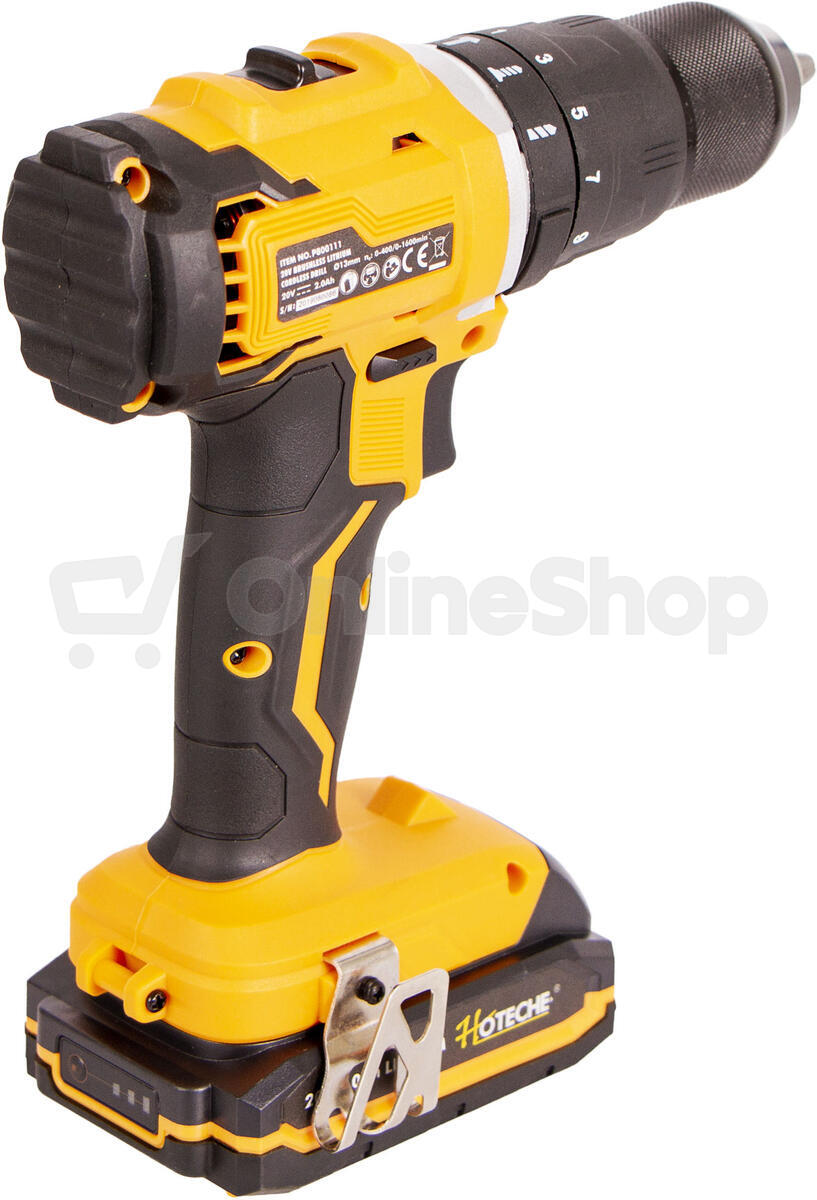 AKU vrtačka s příklepem Hoteche HTP800111 20V