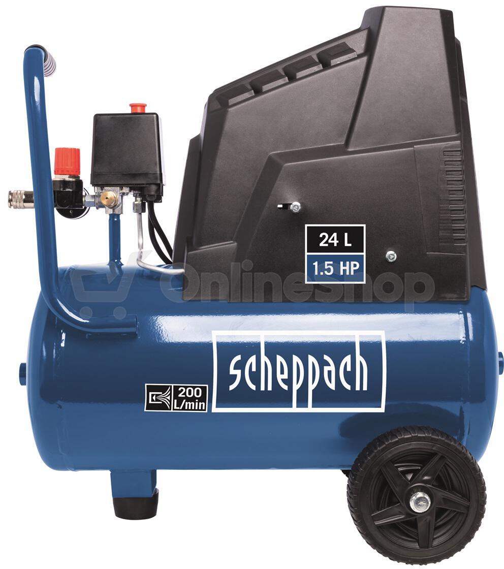 Bezolejový kompresor Scheppach HC 30 OX, 24 l