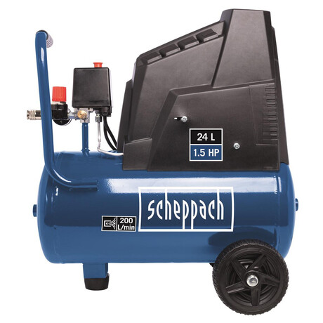 Scheppach HC 30 OX, bezolejov kompresor 24 l