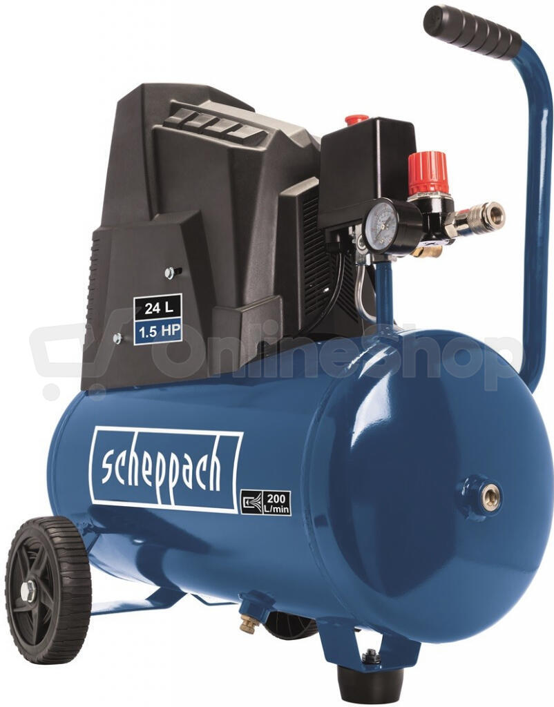 Bezolejový kompresor Scheppach HC 30 OX, 24 l