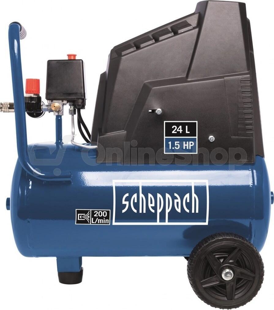 Bezolejový kompresor Scheppach HC 30 OX, 24 l