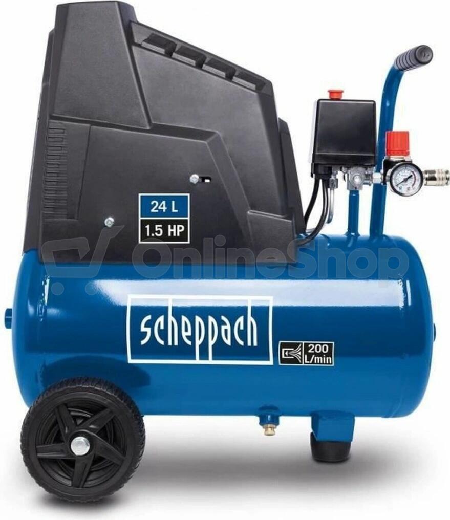 Bezolejový kompresor Scheppach HC 30 OX, 24 l