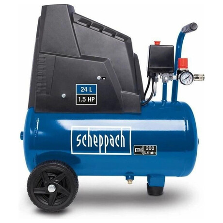 Scheppach HC 30 OX, bezolejov kompresor 24 l