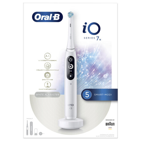 Elektrick zubn kartek Oral-B iO Series 7N White Alabaster