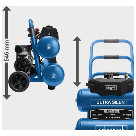 Scheppach HC&nbsp;20 Si&nbsp;Twin, 20&nbsp;l (foto 6)