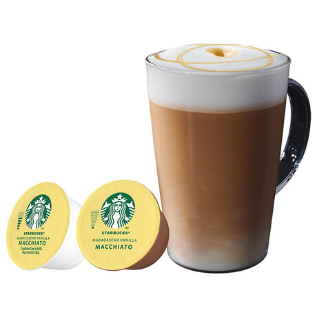 Kvov kapsle STARBUCKS by Nescaf Dolce Gusto Latte Macchiato Vanilla, 12ks