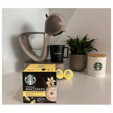 Kvov kapsle STARBUCKS by Nescaf Dolce Gusto Latte Macchiato Vanilla, 12ks