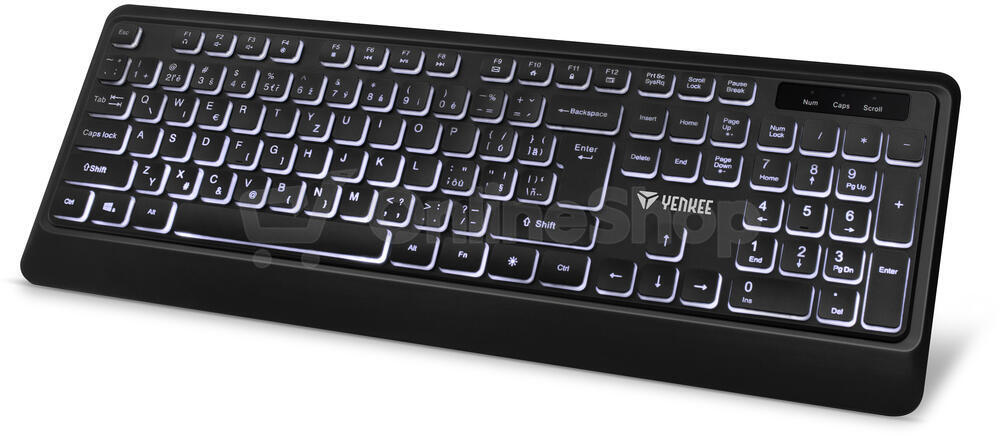 Klávesnice Yenkee YKB 1025CS VISION podsvícená