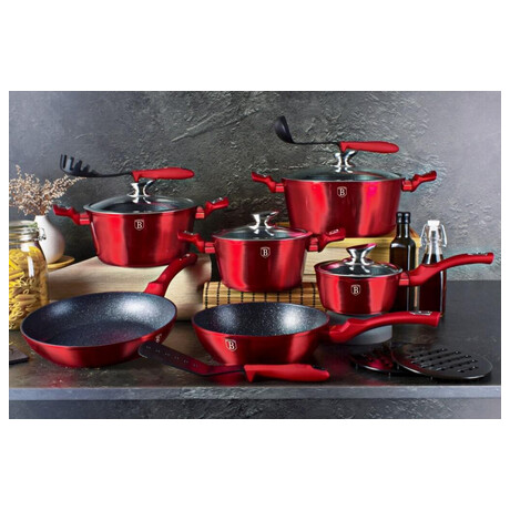 BerlingerHaus Burgundy Metallic Line BH-7035, 18ks (foto 6)